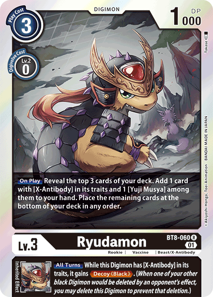 Ryudamon - BT8-060 - Rare available at 401 Games Canada