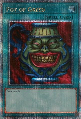 Pot of Greed - TBC1-ENS01 - Quarter Century Secret Rare