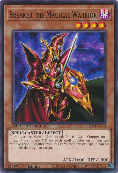 Breaker the Magical Warrior - SBC2-ENA10 - Common - 1st Edition