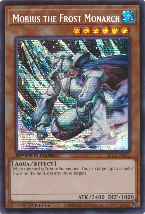 Mobius the Frost Monarch (PSR) - SBC2-ENI21 - Prismatic Secret Rare - 1st Edition