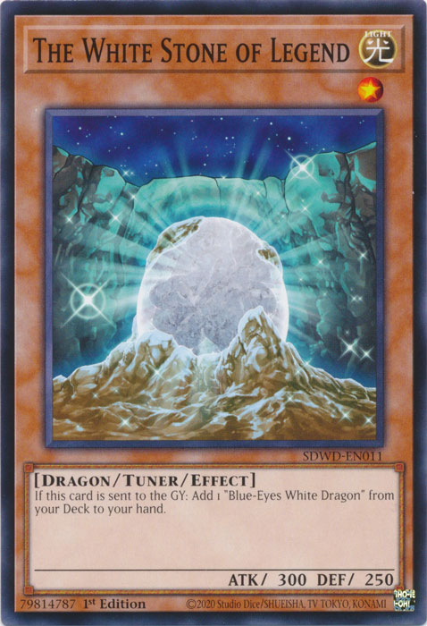 The White Stone of Legend - SDWD-EN011 - Common - 1st Edition