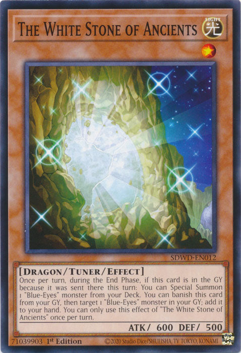 The White Stone of Ancients - SDWD-EN012 - Common - 1st Edition