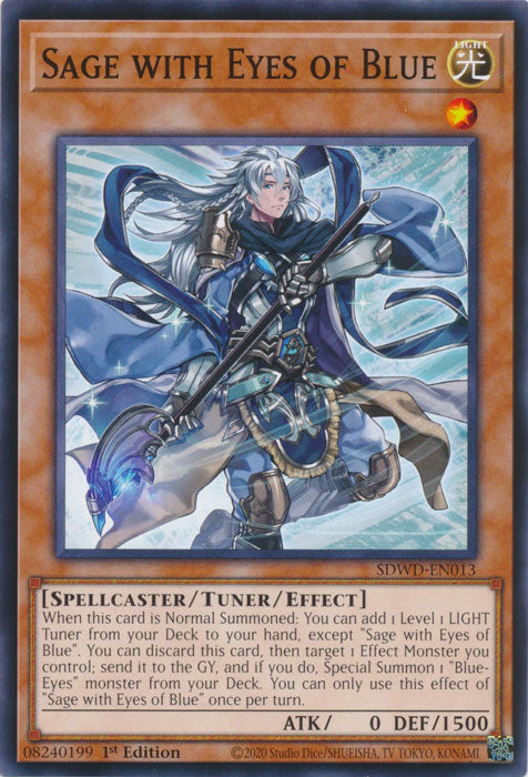 Sage with Eyes of Blue - SDWD-EN013 - Common - 1st Edition