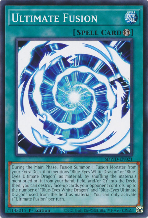 Ultimate Fusion - SDWD-EN021 - Common - 1st Edition