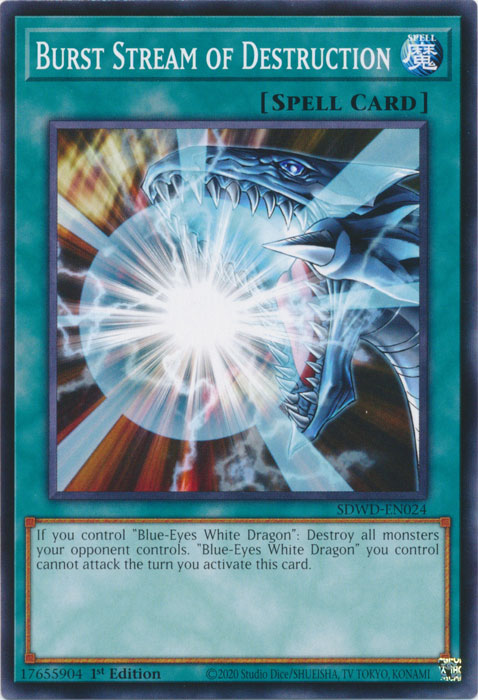 Burst Stream of Destruction - SDWD-EN024 - Common - 1st Edition