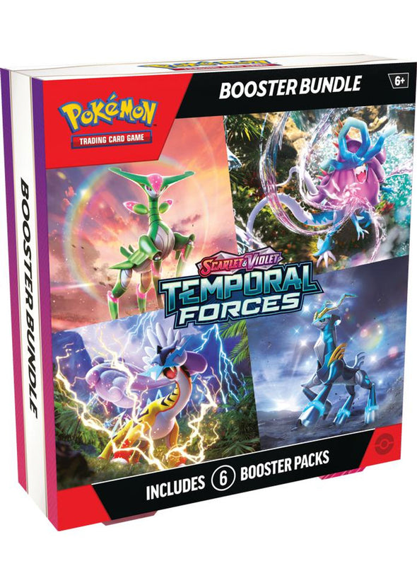 Pokemon - Scarlet and Violet - Temporal Forces - Booster Bundle