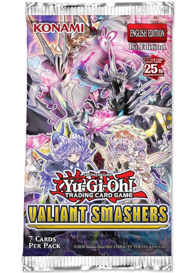 Yugioh - Valiant Smashers Booster Pack - 1st Edition