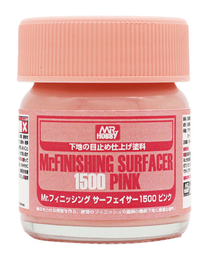 Mr. Hobby - Mr. Finishing Surfacer Pink 1500 Bottle