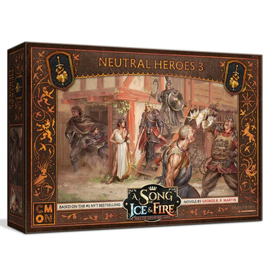 A Song of Ice and Fire: Tabletop Miniatures Game - Neutral Forces - Heroes 3