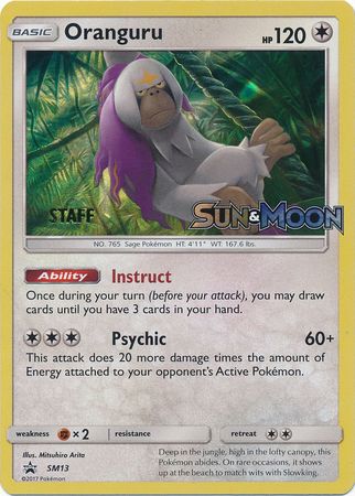 Oranguru - SM13 - (Staff) Pre-Release Promo