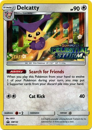 Delcatty - SM132 - (Staff) Pre-Release Promo