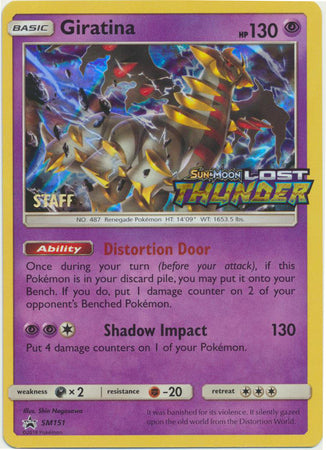 Giratina - SM151 - (Staff) Pre-Release Promo