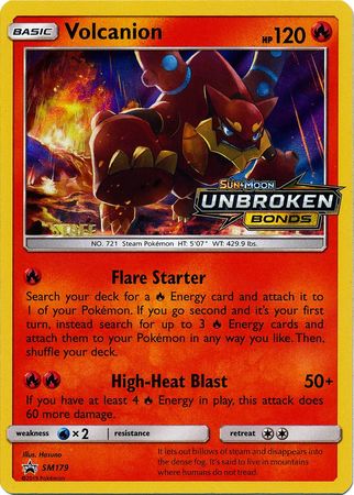 Volcanion - SM179 - (Staff) Pre-Release Promo