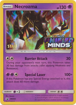 Necrozma - SM204 - (Staff) Pre-Release Promo