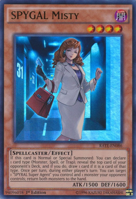SPYGAL Misty - RATE-EN086 - Ultra Rare - 1st Edition available at 401 Games Canada