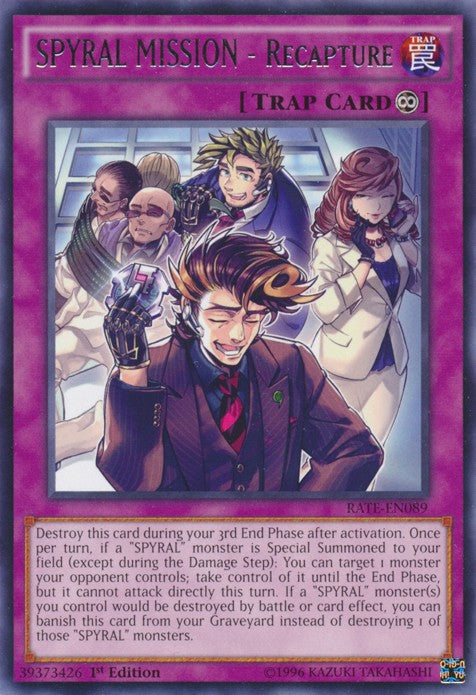 SPYRAL MISSION - Recapture - RATE-EN089 - Rare - 1st Edition available at 401 Games Canada
