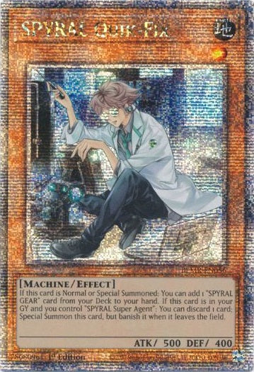 SPYRAL Quik-Fix - BLMR-EN056 - Quarter Century Secret Rare - 1st Edition available at 401 Games Canada