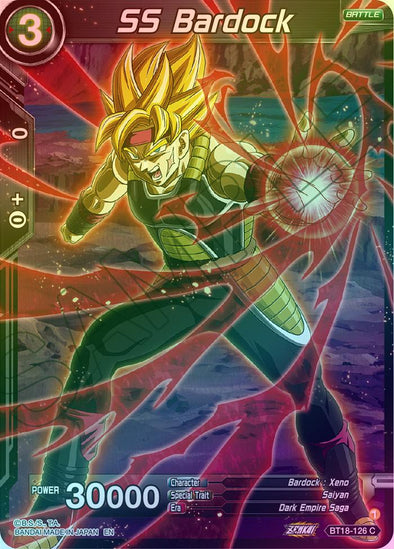 SS Bardock - BT18-126 - Common (Foil) available at 401 Games Canada