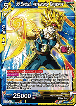 SS Bardock, Neverending Vengeance - EB1-59 - Uncommon available at 401 Games Canada