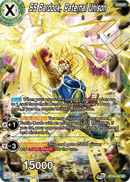 SS Bardock, Paternal Unison - BT10-062 - Super Rare available at 401 Games Canada