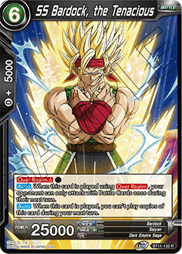 SS Bardock, the Tenacious - BT11-132 - Rare (Reprint) available at 401 Games Canada