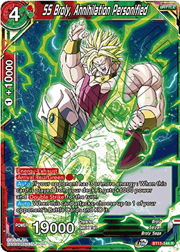 SS Broly, Annihilation Personified - BT15-144 - Rare available at 401 Games Canada