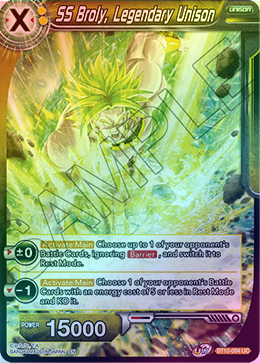 SS Broly, Legendary Unison - BT10-094 - Uncommon (FOIL) available at 401 Games Canada