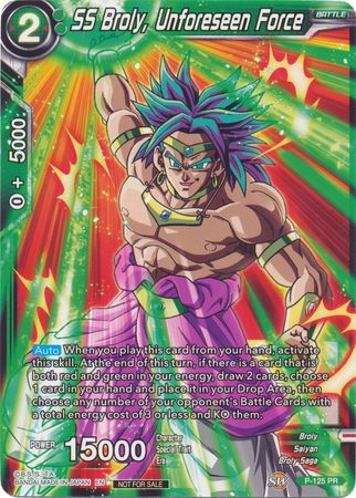 SS Broly, Unforeseen Force - P-125 - Promo available at 401 Games Canada