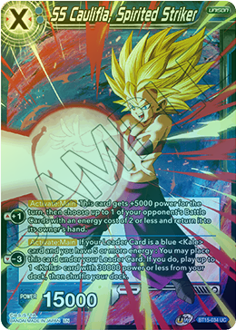 SS Caulifla, Spirited Striker - BT15-034 - Uncommon (FOIL) available at 401 Games Canada