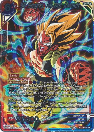 SS Gogeta, All-Out Assault - EX08-04 - Expansion Rare (Foil) available at 401 Games Canada