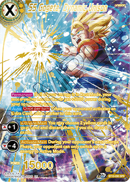 SS Gogeta, Dynamic Unison - BT10-095 - Special Rare (SPR) (Reprint) available at 401 Games Canada