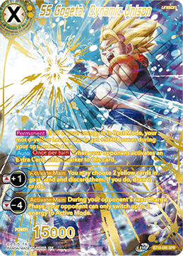 SS Gogeta, Dynamic Unison - BT10-095 - Special Rare (SPR) available at 401 Games Canada