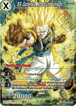 SS Gotenks, Absolute Unison - BT10-033 - Super Rare (Reprint) available at 401 Games Canada