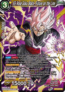 SS Rose Goku Black, Future on the Line - BT16-087 - Super Rare available at 401 Games Canada