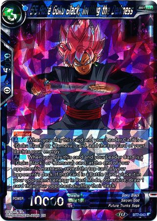 SS Rose Goku Black, Inviting the Darkness - BT7-043 - Rare available at 401 Games Canada