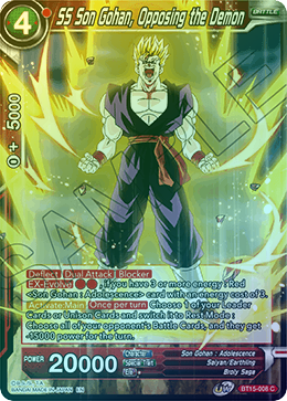 SS Son Gohan, Opposing the Demon - BT15-008 - Common (FOIL) available at 401 Games Canada