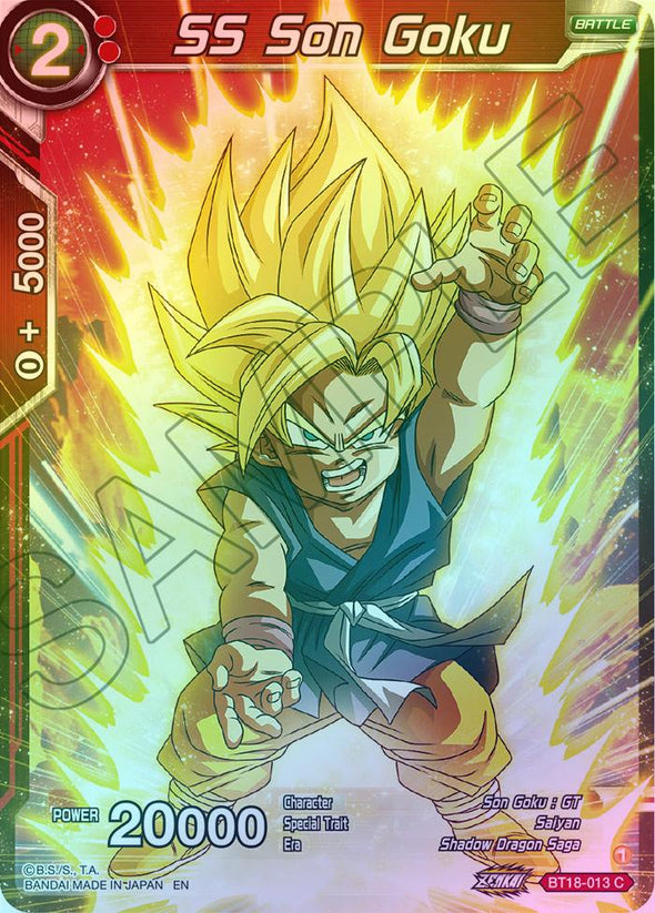 SS Son Goku - BT18-013 - Common (Foil) available at 401 Games Canada