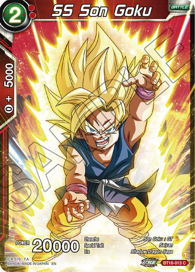 SS Son Goku - BT18-013 - Common available at 401 Games Canada