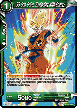 SS Son Goku, Exploding with Energy - BT6-055 - Common (FOIL) available at 401 Games Canada