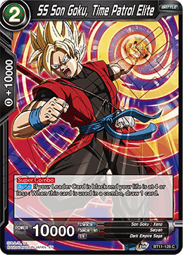 SS Son Goku, Time Patrol Elite - BT11-128 - Common (FOIL) (Reprint) available at 401 Games Canada