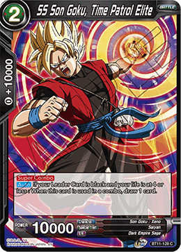 SS Son Goku, Time Patrol Elite - BT11-128 - Common available at 401 Games Canada