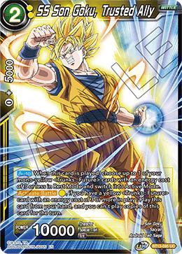 SS Son Goku, Trusted Ally - BT13-095 - Uncommon (FOIL) available at 401 Games Canada