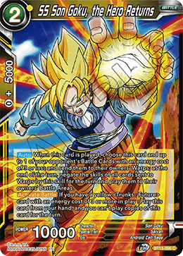 SS Son Goku, the Hero Returns - BT13-096 - Common (FOIL) available at 401 Games Canada