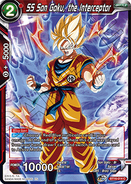 SS Son Goku, the Interceptor - BT16-014 - Common (Foil) available at 401 Games Canada