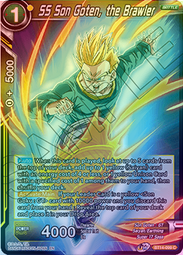 SS Son Goten, the Brawler - BT14-099 - Common (FOIL) available at 401 Games Canada