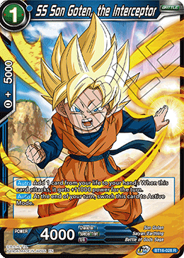 SS Son Goten, the Interceptor - BT16-028 - Rare (Foil) available at 401 Games Canada