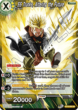 SS Trunks, Altering the Future - BT13-093 - Super Rare available at 401 Games Canada