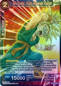 SS Trunks, Fully-Powered Fusion - BT14-044 - Common (FOIL) available at 401 Games Canada