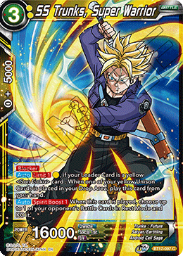 SS Trunks, Super Warrior - BT17-097 - Common (Foil) available at 401 Games Canada