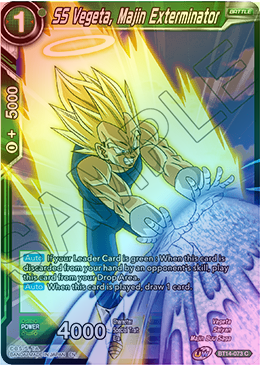 SS Vegeta, Majin Exterminator - BT14-073 - Common (FOIL) available at 401 Games Canada